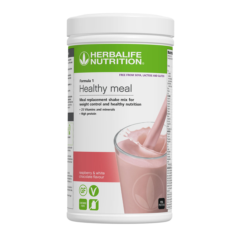 Formula 1 Nutritional Shake Mix Free from Raspberry & White Chocolate 550 g - SKU 4469